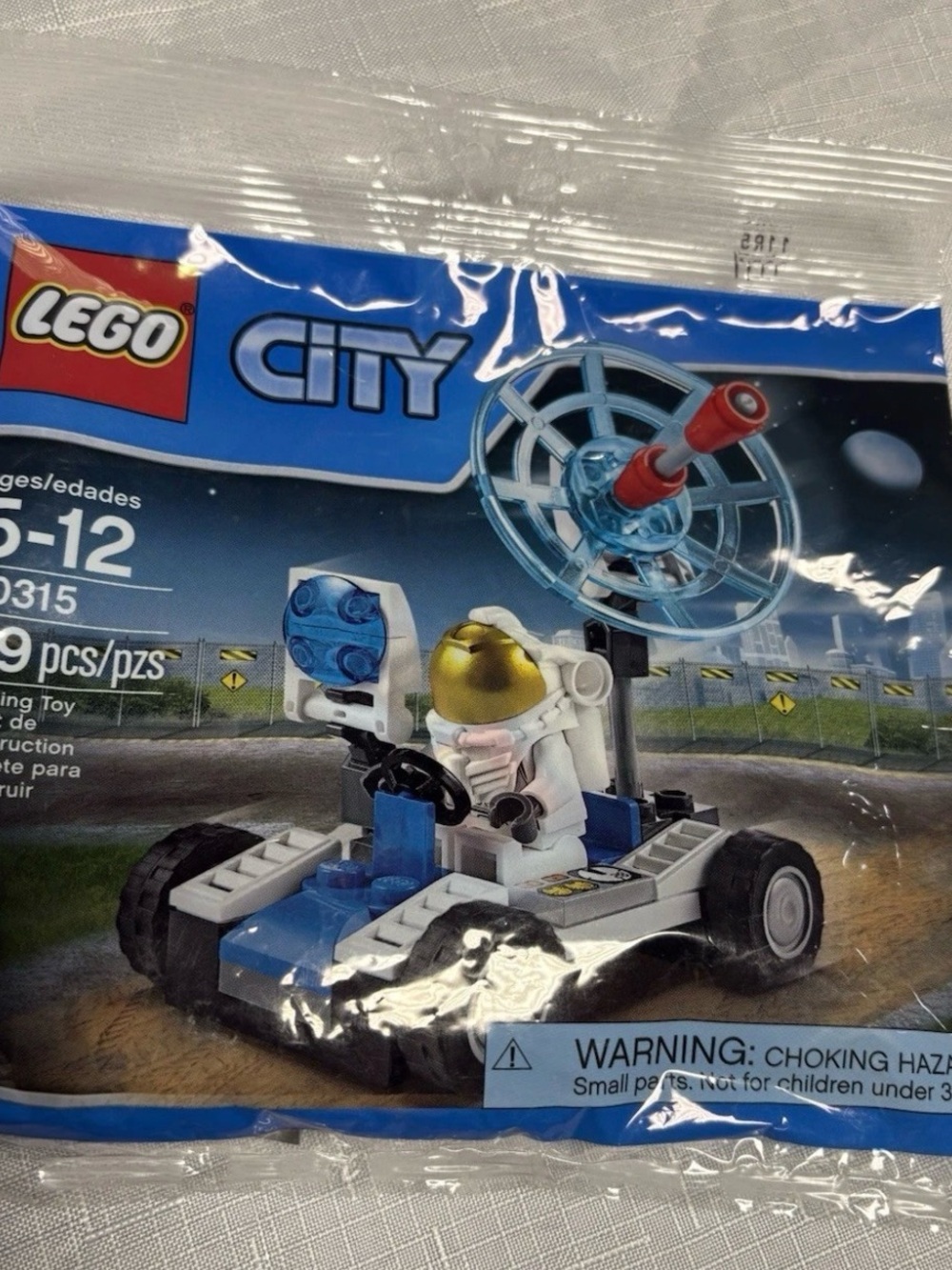 LEGO Set 30315 City Space Utility Vehicle Polybag - New/Sealed